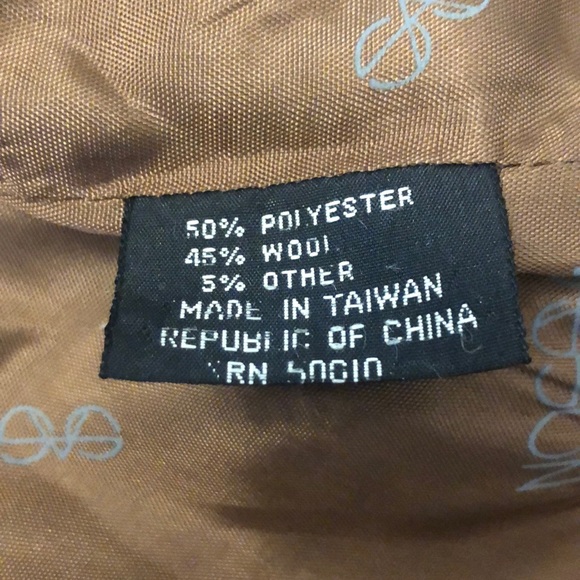 Sasson Vintage 80’s wool blend cropped blazer 8/9 gray - Picture 8 of 10